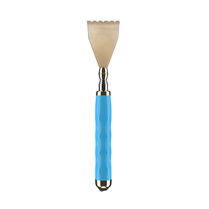 Portable Back Scratcher - Travel Back Tickling Tool with Plastic & Resin Scratch Massager Stick - ZOOMNSTORE