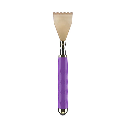 Portable Back Scratcher - Travel Back Tickling Tool with Plastic & Resin Scratch Massager Stick - ZOOMNSTORE