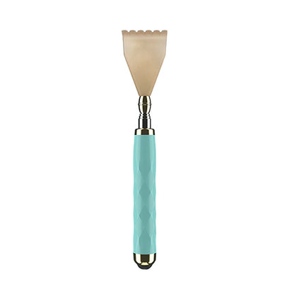 Portable Back Scratcher - Travel Back Tickling Tool with Plastic & Resin Scratch Massager Stick - ZOOMNSTORE