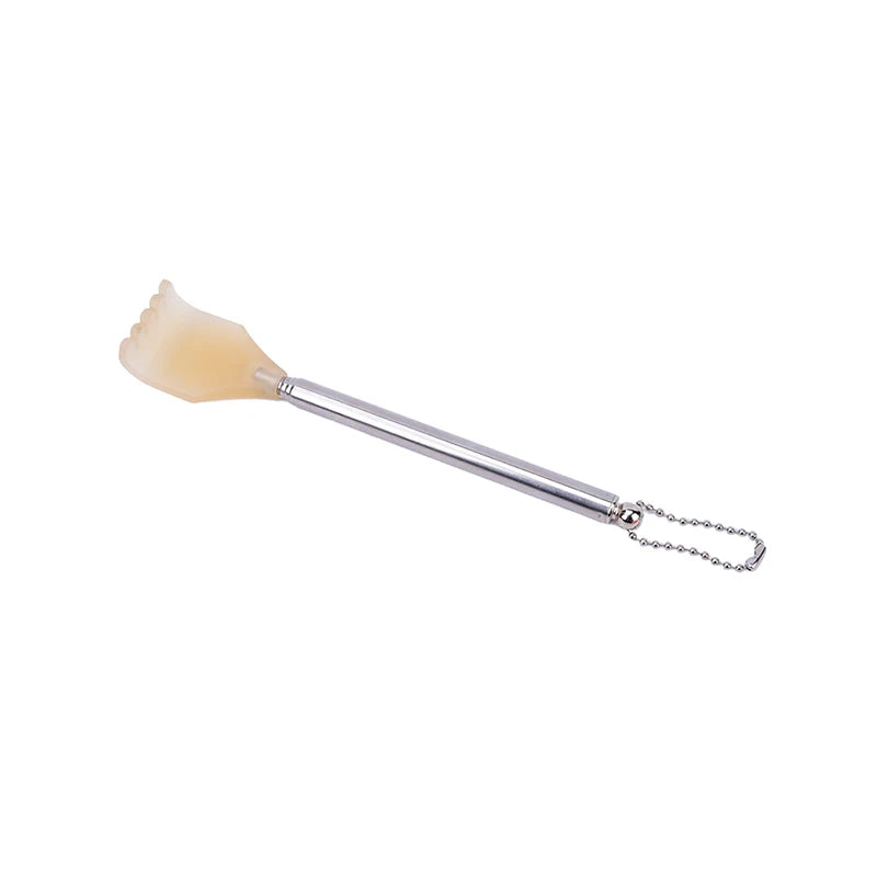 Portable Back Scratcher - Travel Back Tickling Tool with Plastic & Resin Scratch Massager Stick - ZOOMNSTORE