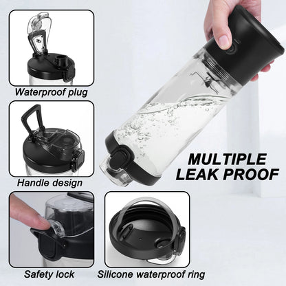 Portable Electric Blender - 600ML USB Rechargeable Fruit Mixer - ZOOMNSTORE