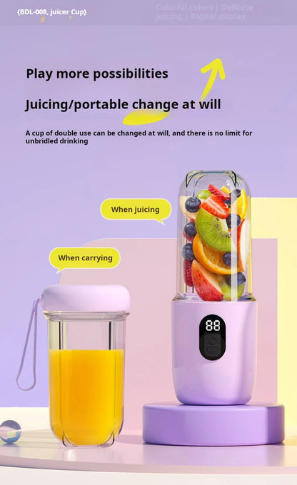 Xiaomi Portable USB Blender - Cordless Mini Juicer for Smoothies  Protein Shakes - ZOOMNSTORE