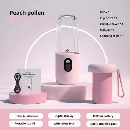 Xiaomi Portable USB Blender - Cordless Mini Juicer for Smoothies  Protein Shakes - ZOOMNSTORE