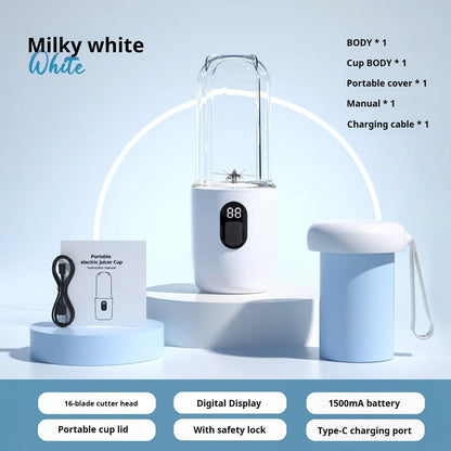 Xiaomi Portable USB Blender - Cordless Mini Juicer for Smoothies  Protein Shakes - ZOOMNSTORE