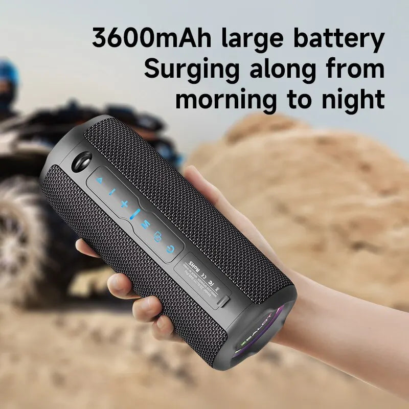 Portable Bluetooth Speaker - 20W Waterproof IPX6 Wireless Dual Pairing Sound - ZOOMNSTORE