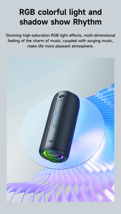 Portable Bluetooth Speaker - 20W Waterproof IPX6 Wireless Dual Pairing Sound - ZOOMNSTORE