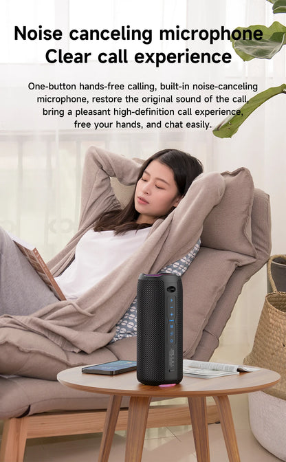 Portable Bluetooth Speaker - 20W Waterproof IPX6 Wireless Dual Pairing Sound - ZOOMNSTORE