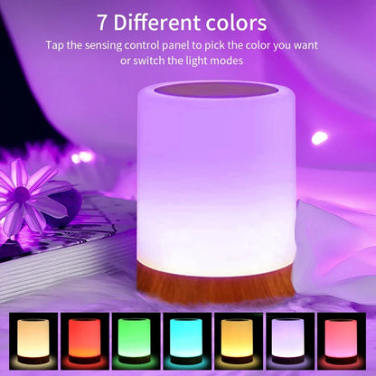 Portable Bluetooth Speaker – Compact Wireless Speaker with Colorful LED Lights & USB/TF Card - ZOOMNSTORE