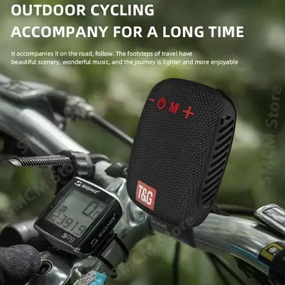 Portable Bluetooth Speaker - Waterproof Bike Handlebar Mount With FM Radio - ZOOMNSTORE