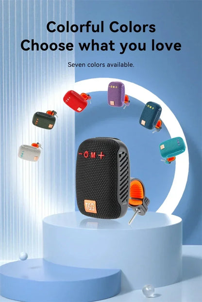 Portable Bluetooth Speaker - Waterproof Bike Handlebar Mount With FM Radio - ZOOMNSTORE