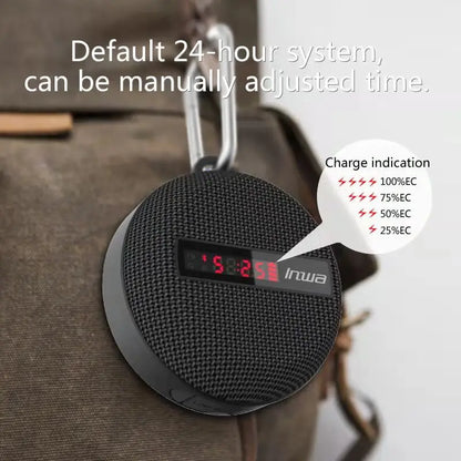 Portable Bluetooth Speaker - Wireless Waterproof Outdoor Music Sound Box With Handsfree Mic - ZOOMNSTORE