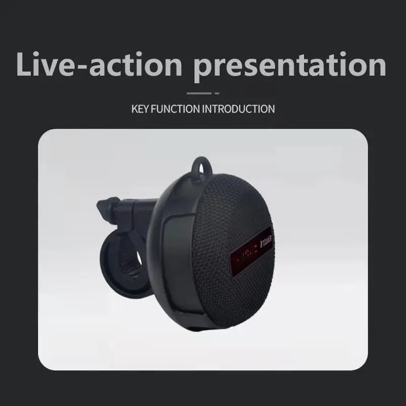 Portable Bluetooth Speaker - Wireless Waterproof Outdoor Music Sound Box With Handsfree Mic - ZOOMNSTORE