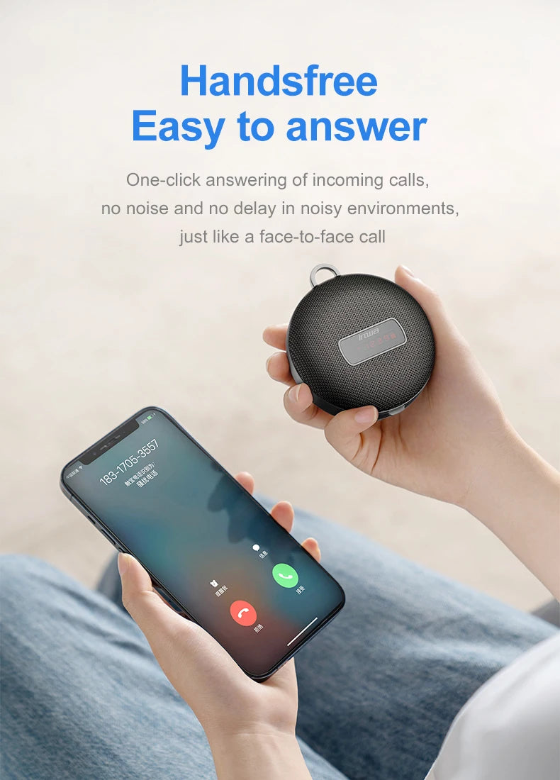 Portable Bluetooth Speaker - Wireless Waterproof Outdoor Music Sound Box With Handsfree Mic - ZOOMNSTORE