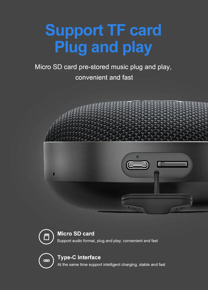 Portable Bluetooth Speaker - Wireless Waterproof Outdoor Music Sound Box With Handsfree Mic - ZOOMNSTORE