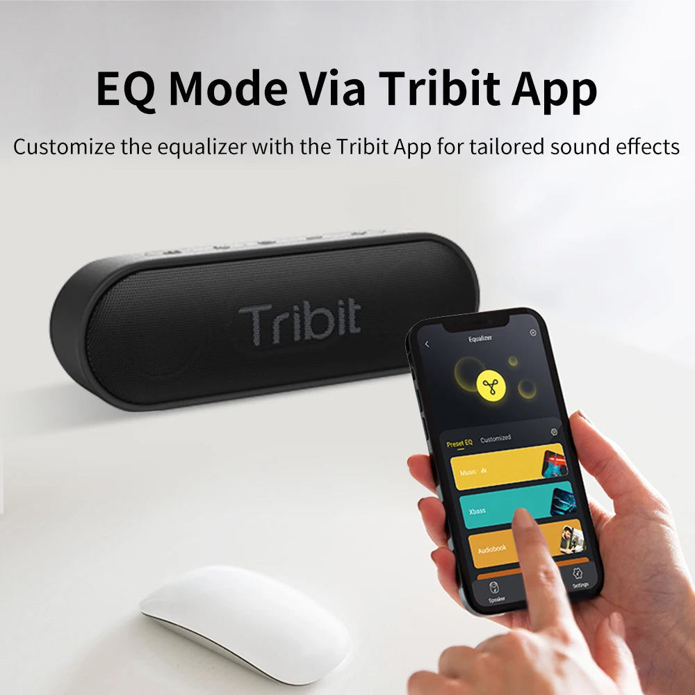 Portable Bluetooth Speaker - Tribit XSound Go | Waterproof Wireless Outdoor Speaker With 24 Hour Playtime - ZOOMNSTORE