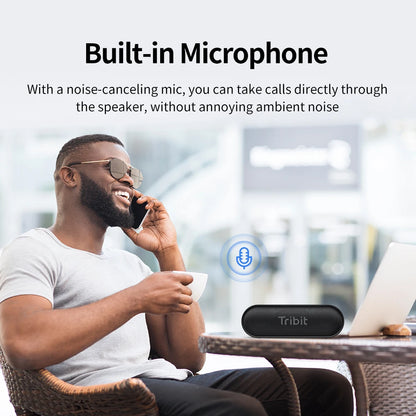 Portable Bluetooth Speaker - Tribit XSound Go | Waterproof Wireless Outdoor Speaker With 24 Hour Playtime - ZOOMNSTORE