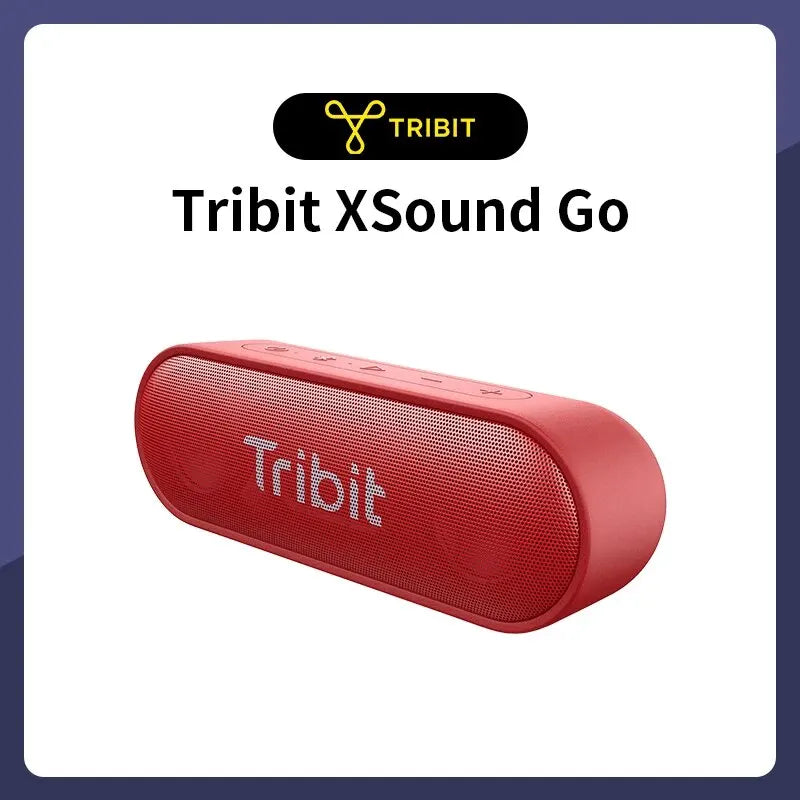 Portable Bluetooth Speaker - Tribit XSound Go | Waterproof Wireless Outdoor Speaker With 24 Hour Playtime - ZOOMNSTORE