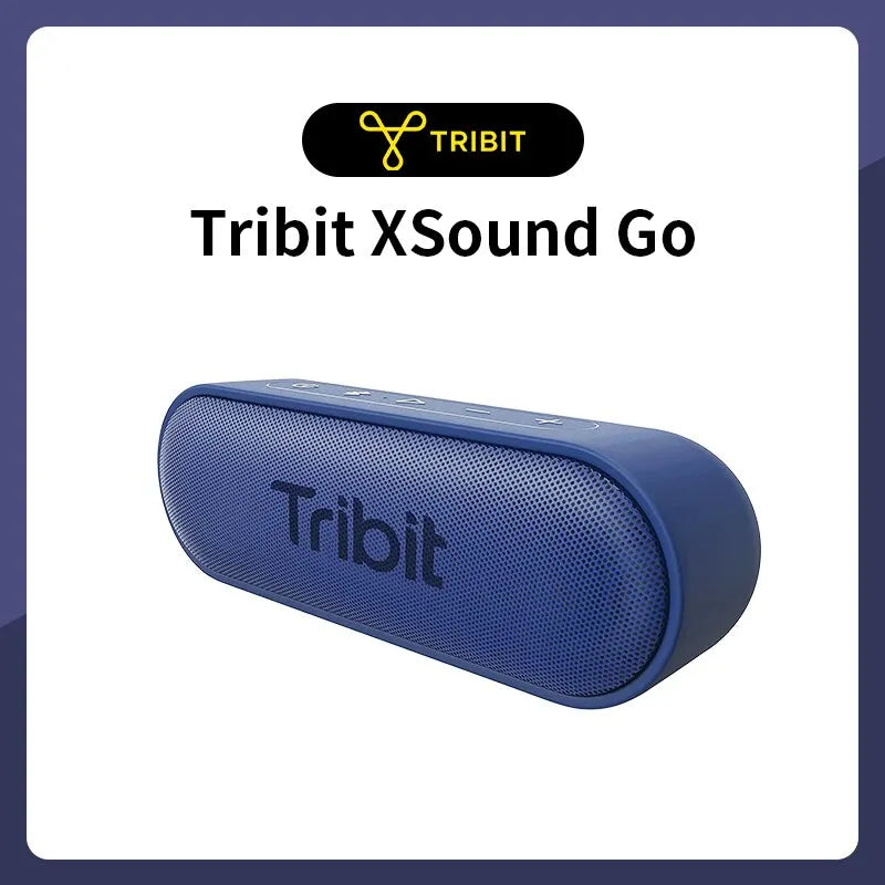 Portable Bluetooth Speaker - Tribit XSound Go | Waterproof Wireless Outdoor Speaker With 24 Hour Playtime - ZOOMNSTORE