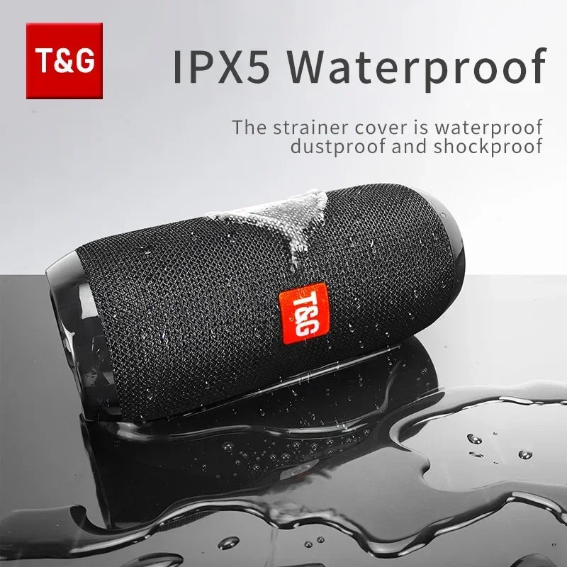 Portable Bluetooth Speaker - Waterproof Wireless Sound Box with Stereo Surround - ZOOMNSTORE