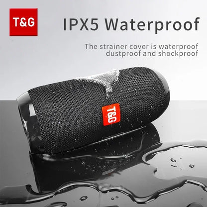Portable Bluetooth Speaker - Waterproof Wireless Sound Box with Stereo Surround - ZOOMNSTORE