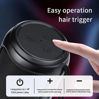 Portable Bluetooth Speaker - Wireless Outdoor Speaker With Powerful Bass & Surround Sound - ZOOMNSTORE