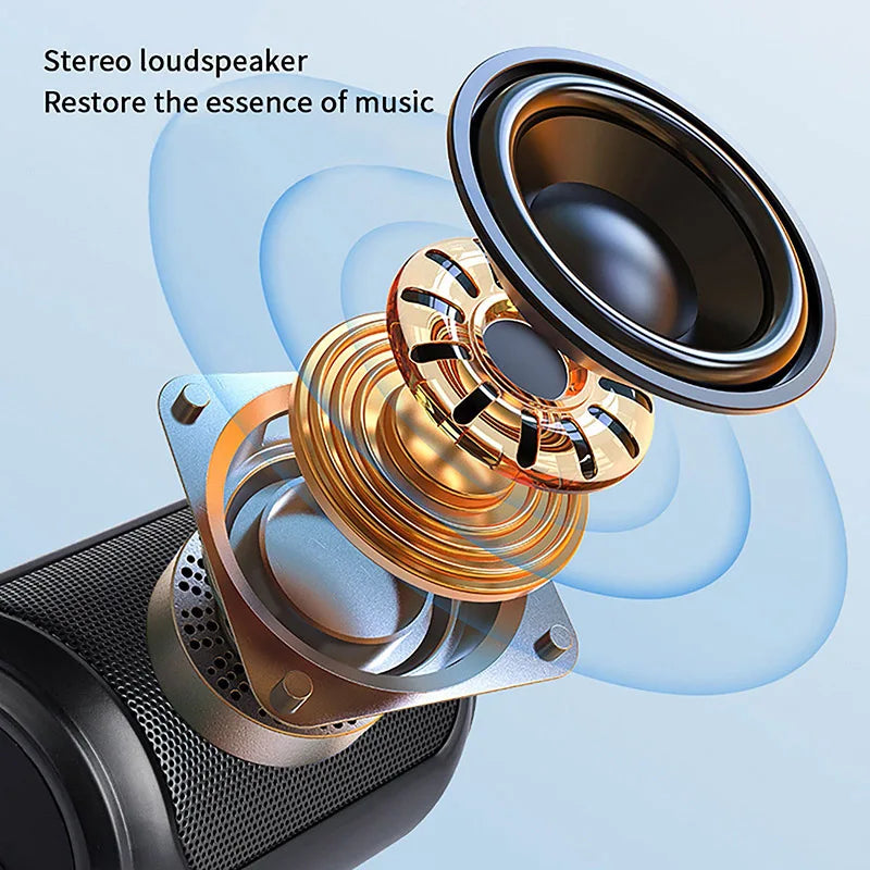 Portable Bluetooth Speaker - Wireless Outdoor Speaker With Powerful Bass & Surround Sound - ZOOMNSTORE