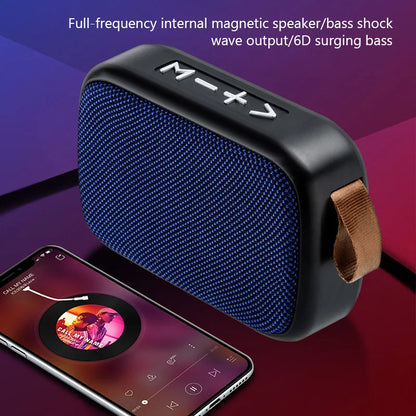 Portable Bluetooth Speaker - Wireless Outdoor Speaker with 3D Stereo Sound, Waterproof - ZOOMNSTORE