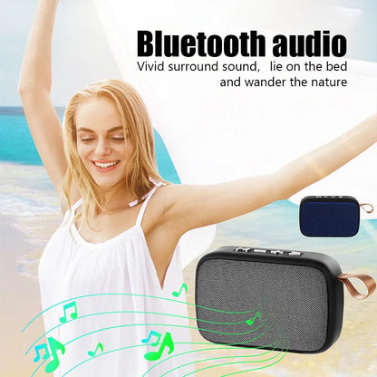 Portable Bluetooth Speaker - Wireless Outdoor Speaker with 3D Stereo Sound, Waterproof - ZOOMNSTORE