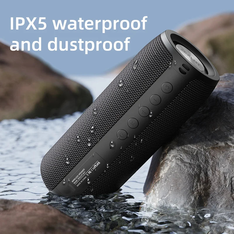 Portable Bluetooth Speaker – ZEALOT S51 Wireless Bass, Outdoor Waterproof, 10W - ZOOMNSTORE