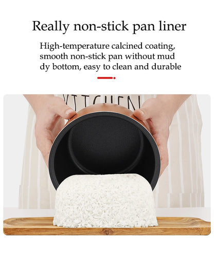 Portable Car Rice Cooker - 2L Electric Multi-Cooker  Food Steamer for 12V24V Vehicles - ZOOMNSTORE