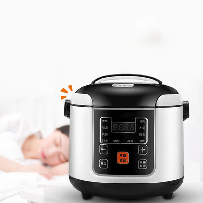 Portable Car Rice Cooker - 2L Electric Multi-Cooker  Food Steamer for 12V24V Vehicles - ZOOMNSTORE