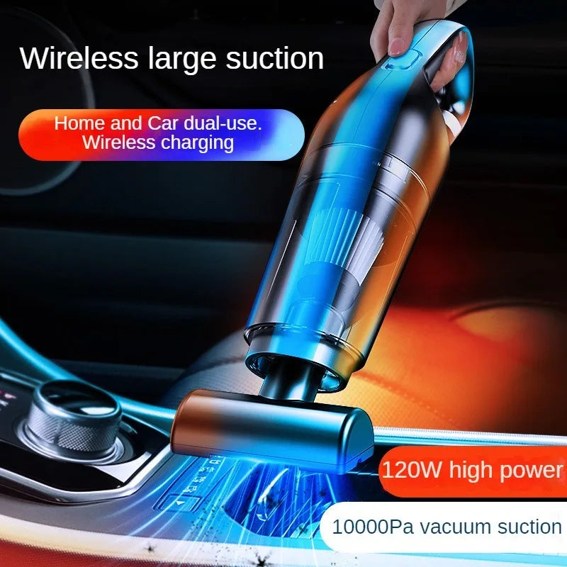 Portable Car Vacuum - Wireless Handheld Cleaning Machine with Powerful Suction - ZOOMNSTORE