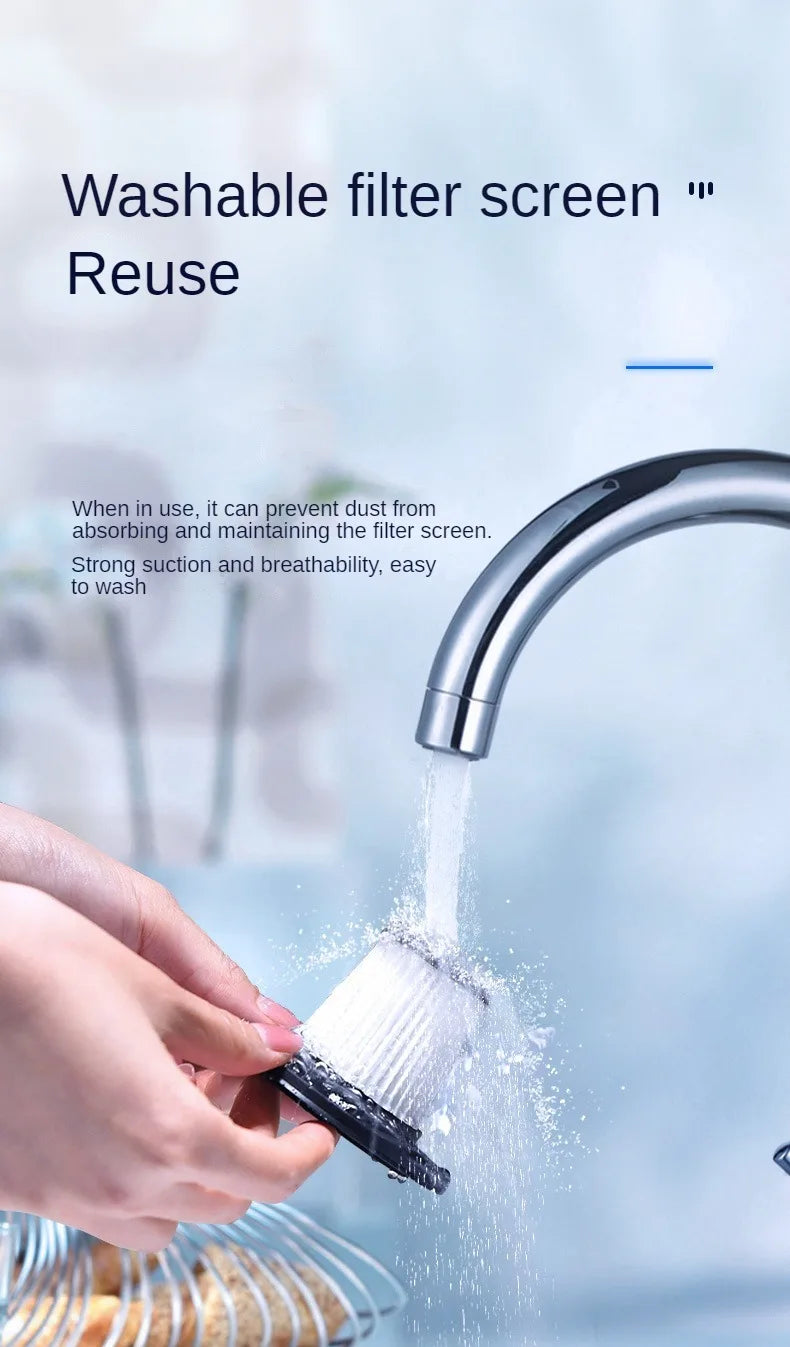 Portable Car Vacuum - Wireless Handheld Cleaning Machine with Powerful Suction - ZOOMNSTORE