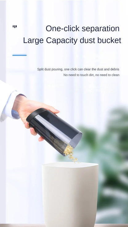 Portable Car Vacuum - Wireless Handheld Cleaning Machine with Powerful Suction - ZOOMNSTORE