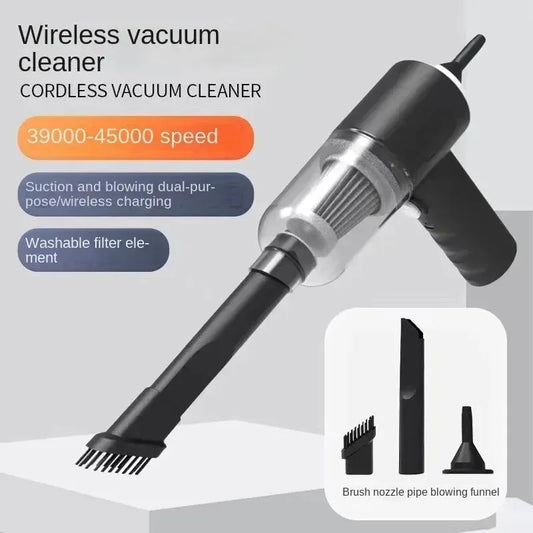 Portable Car Vacuum - Handheld Wireless Cleaner With Accessories for Vehicles - ZOOMNSTORE