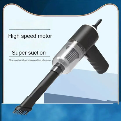Portable Car Vacuum - Handheld Wireless Cleaner With Accessories for Vehicles - ZOOMNSTORE
