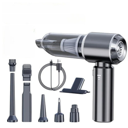 Portable Car Vacuum – Handheld Wireless Cleaner with Brushless Motor & Powerful Suction - ZOOMNSTORE