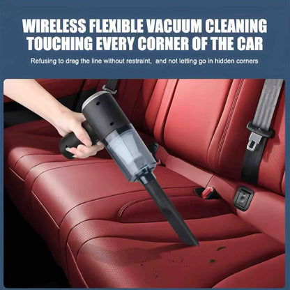 Combination Vacuum Cleaner USB Charging Car Household Vacuum Cleaner Small Car with Fully Automatic High Power Powerful Cleaning - ZOOMNSTORE