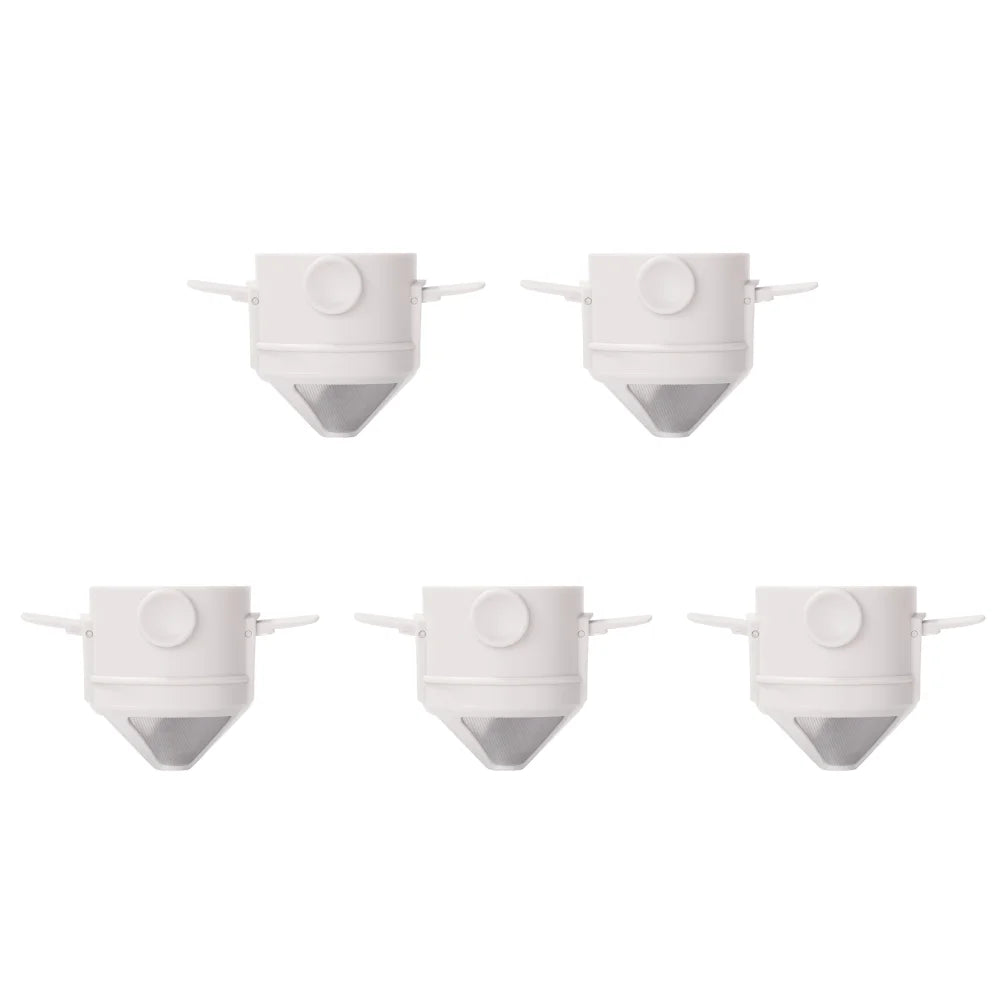 Portable Stainless Steel Coffee Maker - Reusable Drip Filter for Coffee and Tea - ZOOMNSTORE