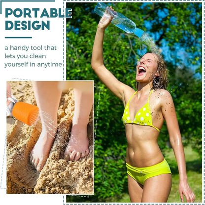 Portable Dog Shower – Outdoor Pet Shower Silicone Head with Bottle Attachment - ZOOMNSTORE