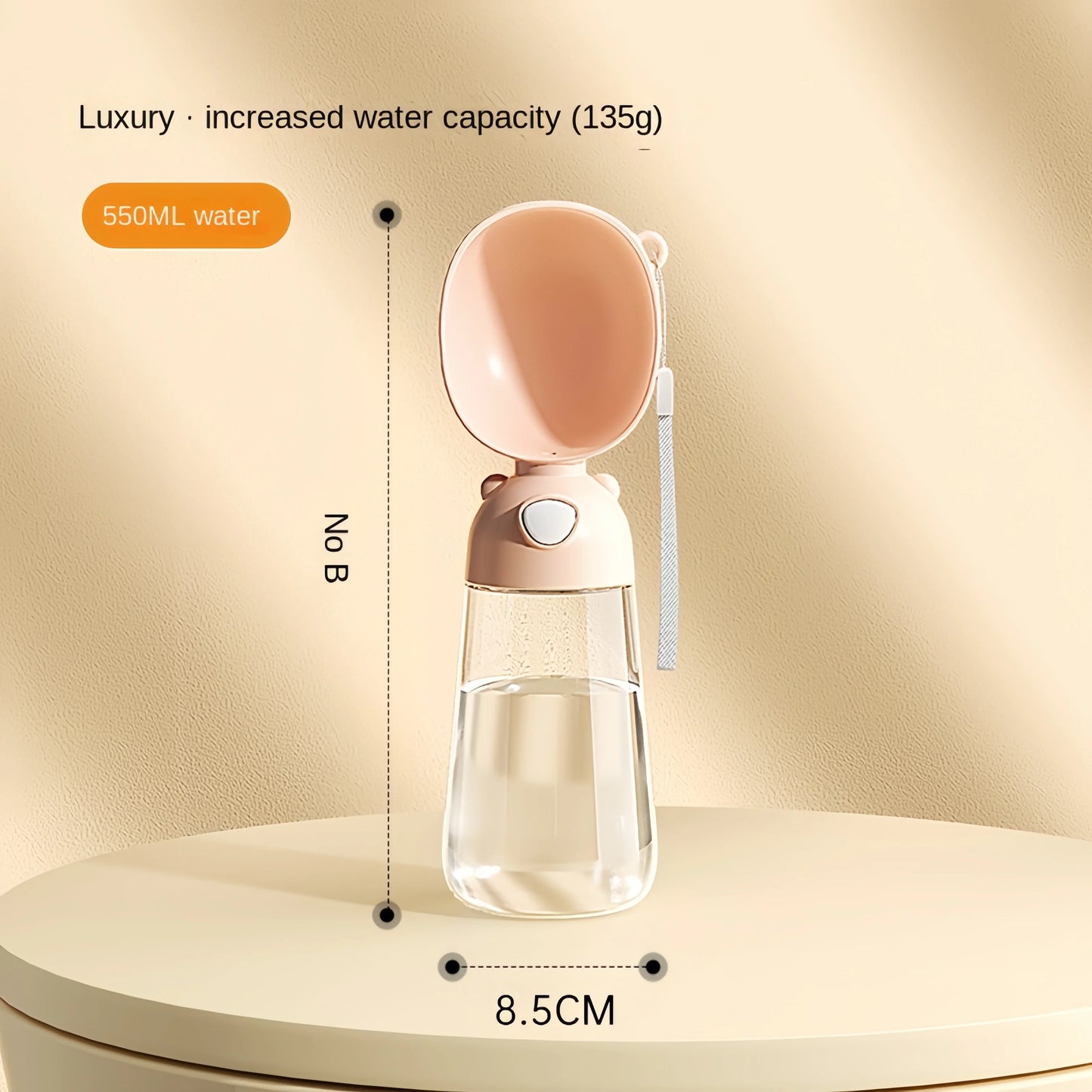 Portable Dog Water Bowl with Food Dispenser - Travel Pet Supplies - ZOOMNSTORE