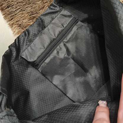 Portable Drawstring Backpack – Foldable Lightweight Bag for Travel & Gym - ZOOMNSTORE