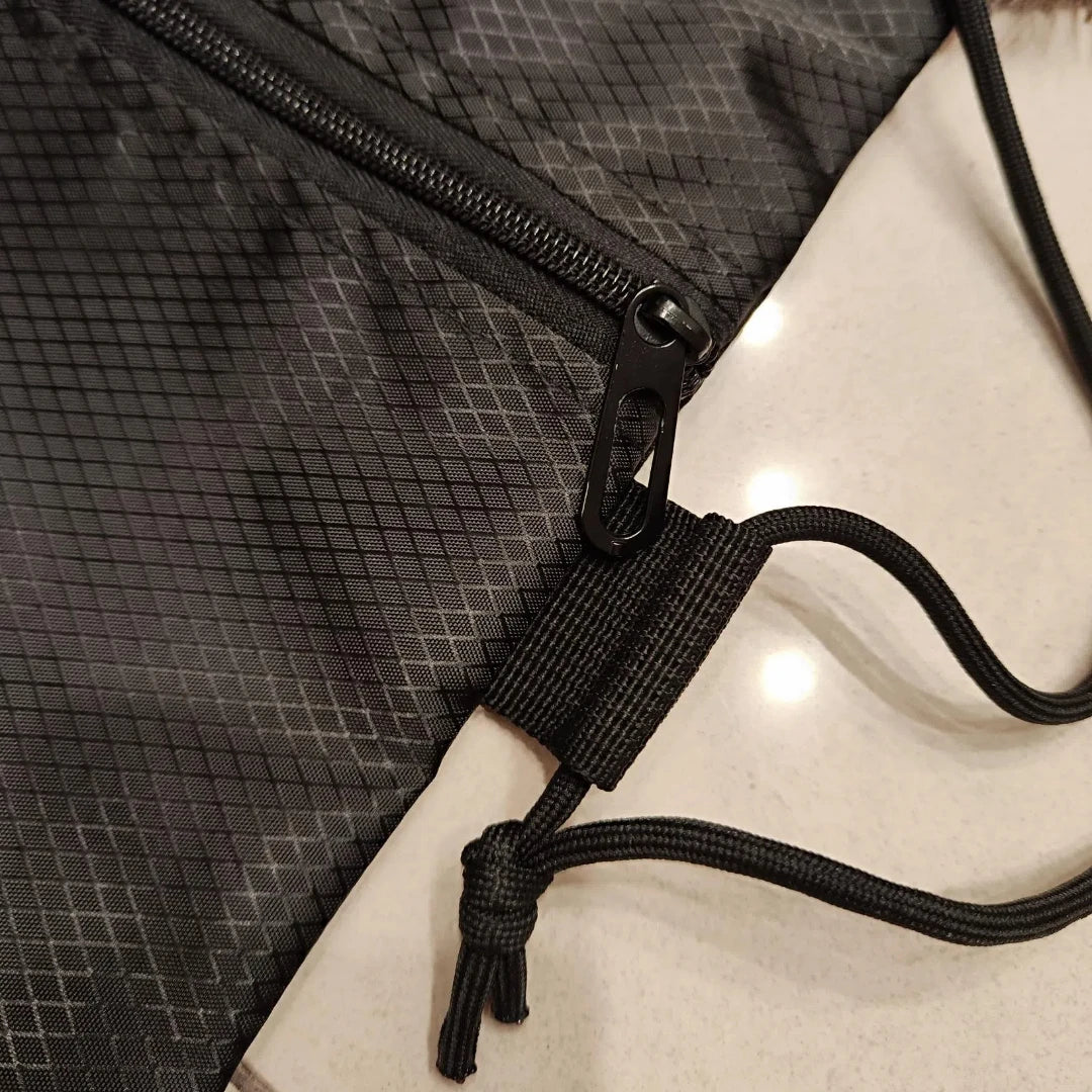 Portable Drawstring Backpack – Foldable Lightweight Bag for Travel & Gym - ZOOMNSTORE