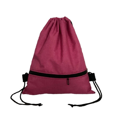 Portable Drawstring Backpack – Foldable Lightweight Bag for Travel & Gym - ZOOMNSTORE