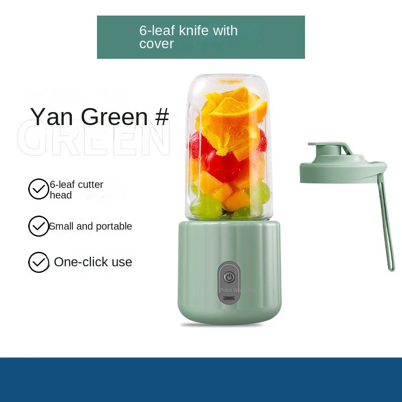 Portable Electric Fruit Juicer  Blender - Double Cup USB Mixer - ZOOMNSTORE