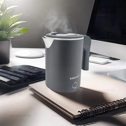 Portable Electric Kettle - 500ML Stainless Steel Fast Boiling Kettle With Auto Shut-Off - ZOOMNSTORE