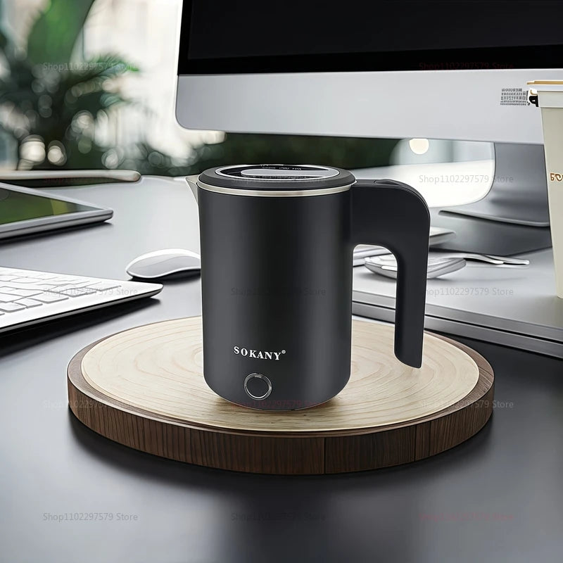 Portable Electric Kettle - 500ML Stainless Steel Fast Boiling Kettle With Auto Shut-Off - ZOOMNSTORE