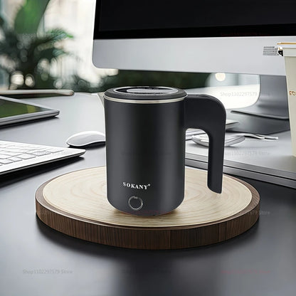 Portable Electric Kettle - 500ML Stainless Steel Fast Boiling Kettle With Auto Shut-Off - ZOOMNSTORE