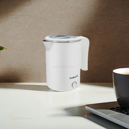 Portable Electric Kettle - 500ML Stainless Steel Fast Boiling Kettle With Auto Shut-Off - ZOOMNSTORE