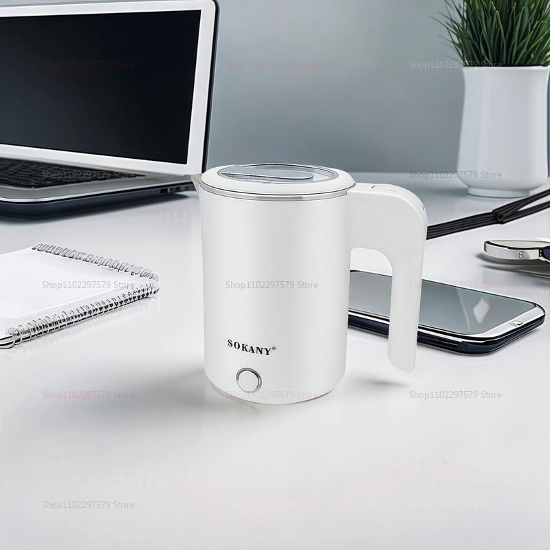 Portable Electric Kettle - 500ML Stainless Steel Fast Boiling Kettle With Auto Shut-Off - ZOOMNSTORE